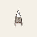 OHLAY KB635 TOTE Hand Tooled Upcycled Wool Hair-on Genuine Leather women bag western handbag purse