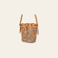 OHLAY OHG101A Bucket Hand Tooled Genuine Leather women bag western handbag purse