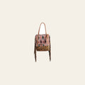 OHLAY OHV275 TOTE Upcycled Wool Canvas Hair-on Genuine Leather women bag western handbag purse