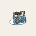 OHLAY OHV289 TOTE Upcycled Wool Canvas Hair-on Genuine Leather women bag western handbag purse