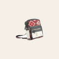 OHLAY Backpack Upcycled Wool Canvas Hair-On Genuine Leather Women Bag Western Handbag Purse | for Womens Summer