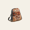 OHLAY OHV379 Backpack Upcycled Wool Canvas Hair-On Genuine Leather women bag western handbag purse