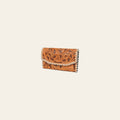 OHLAY Wallet Hand Tooled Hair-On Genuine Leather Women Bag Western Handbag Purse | Womens Handbags |Leather Belt for Summer