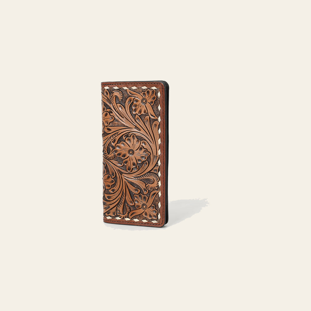 OHLAY Wallet Hand Tooled Genuine Leather Women Bag Western Handbag Purse | Womens Handbags |Leather Belt for Summer