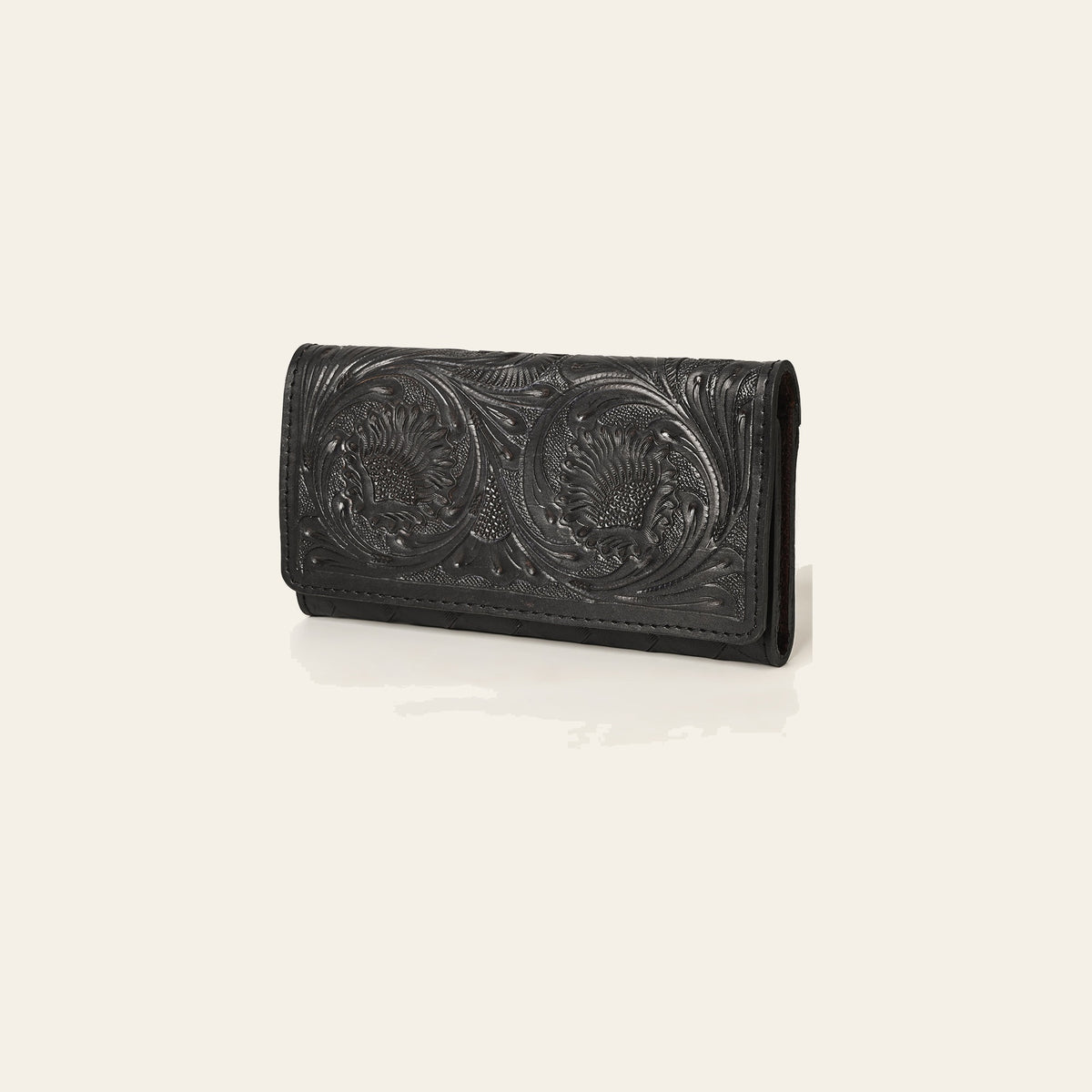 OHLAY Wallet Hand Tooled Genuine Leather Women Bag Western Handbag Purse | Womens Handbags |Leather Belt for Summer