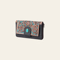 OHLAY Wallet Hand Tooled Genuine Leather Women Bag Western Handbag Purse | Womens Handbags |Leather Belt for Summer
