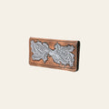 OHLAY Wallet Hand Tooled Genuine Leather Women Bag Western Handbag Purse | Womens Handbags |Leather Belt for Summer