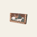 OHLAY Wallet Hand Tooled Genuine Leather Women Bag Western Handbag Purse | Womens Handbags |Leather Belt for Summer