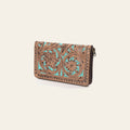 OHLAY Wallet Hand Tooled Genuine Leather Women Bag Western Handbag Purse | Womens Handbags |Leather Belt for Summer