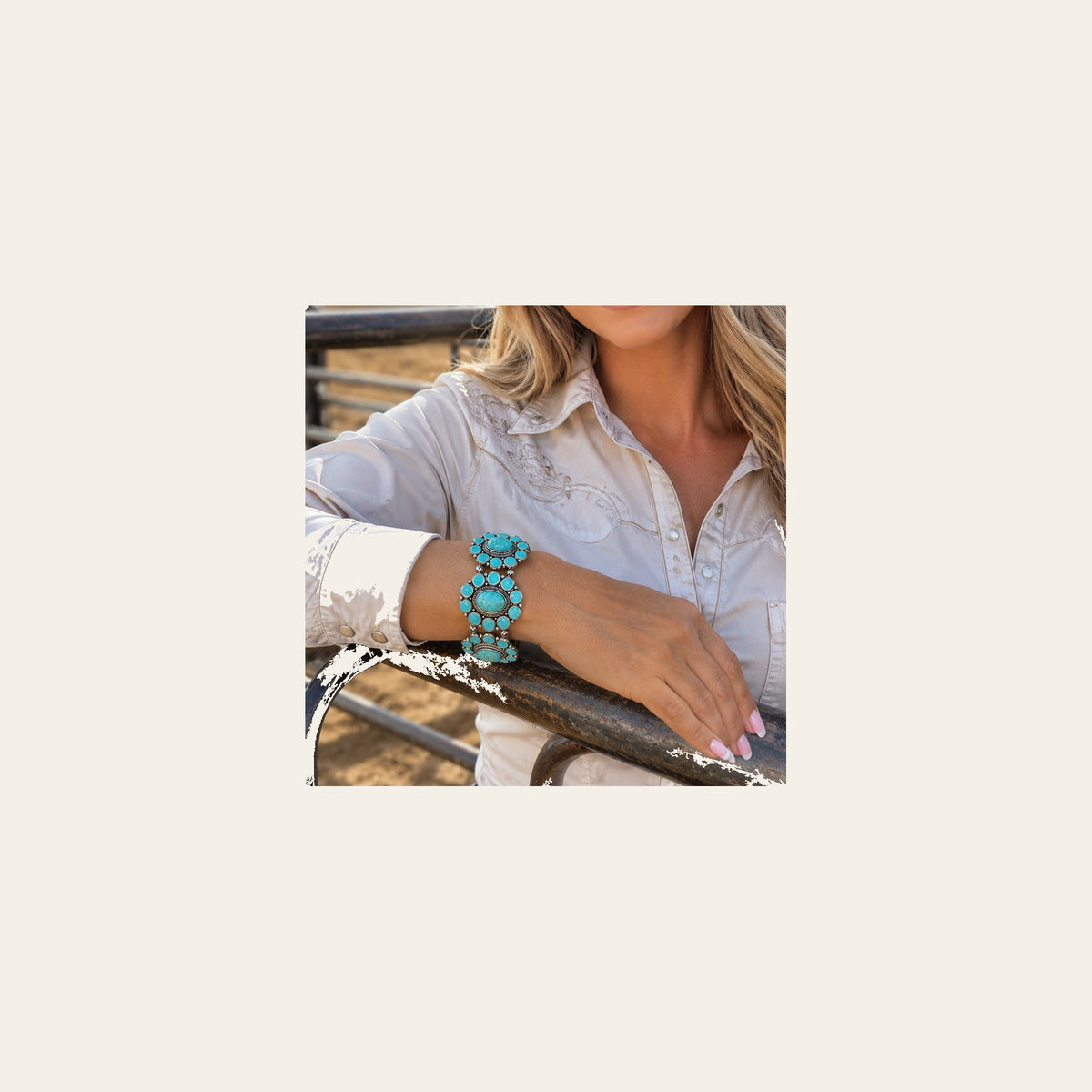 Oval Fashion Turquoise Bracelet