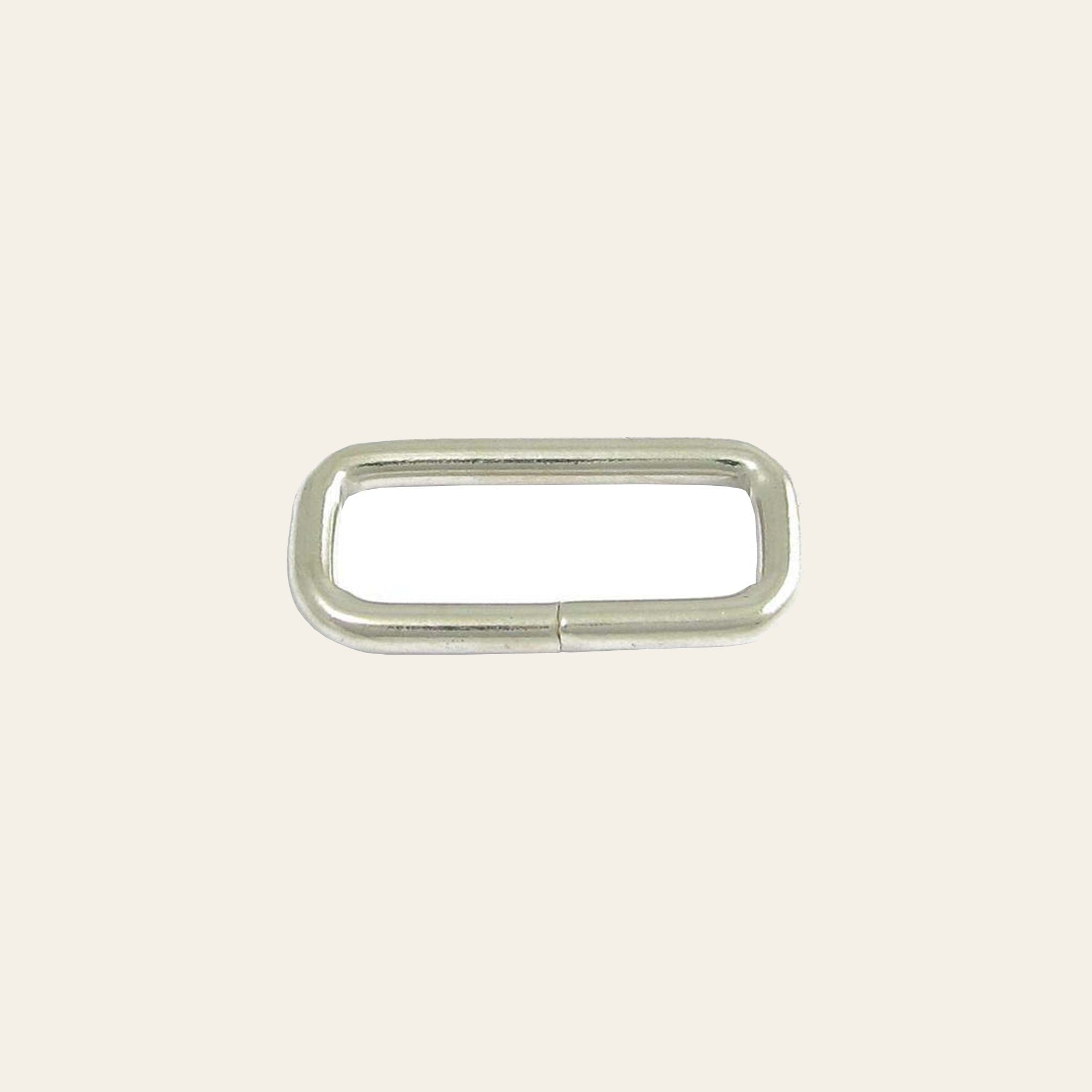 Hilason Western Tack Nickle Plated Wire Rectangle Horse Strap Loop