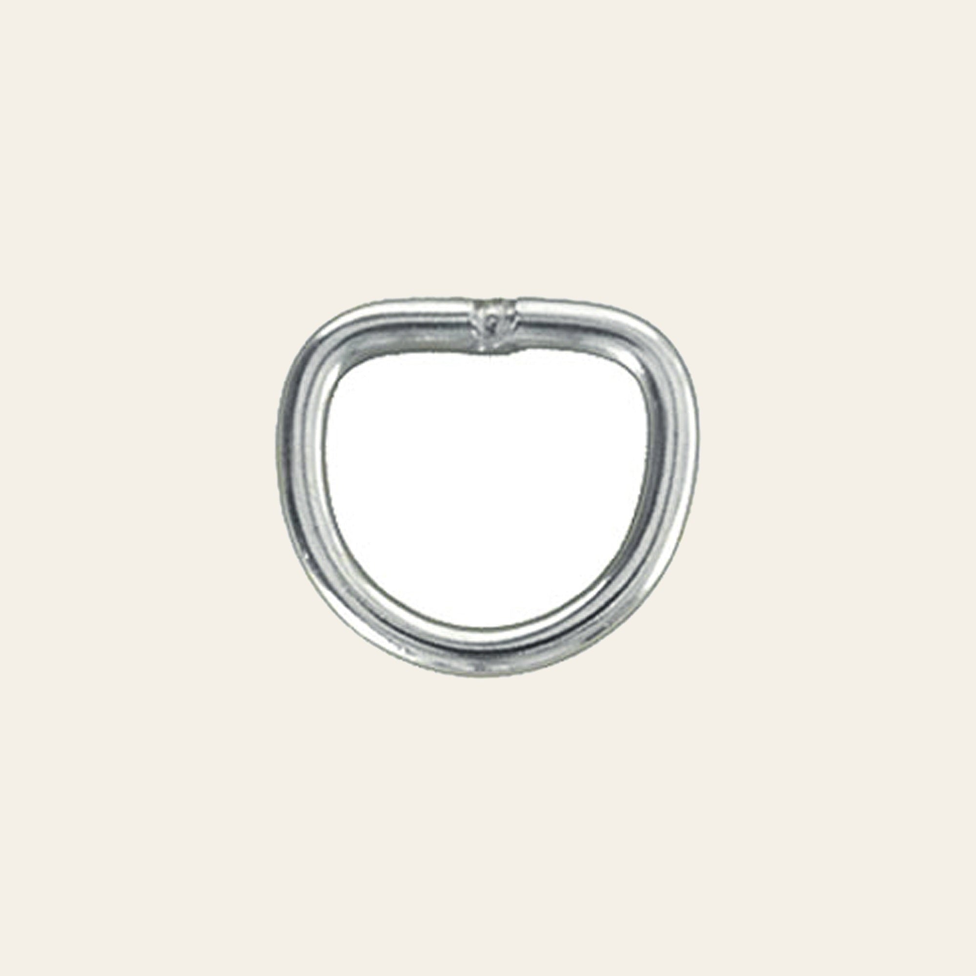 Hilason Western Stainless Steel Welded Wire Dee Ring