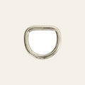 Hilason Western Horse Tack Welded Wire Dee Ring Nickel Plated