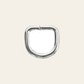 Hilason Western Horse Tack Welded Wire Dee Ring Nickel Plated