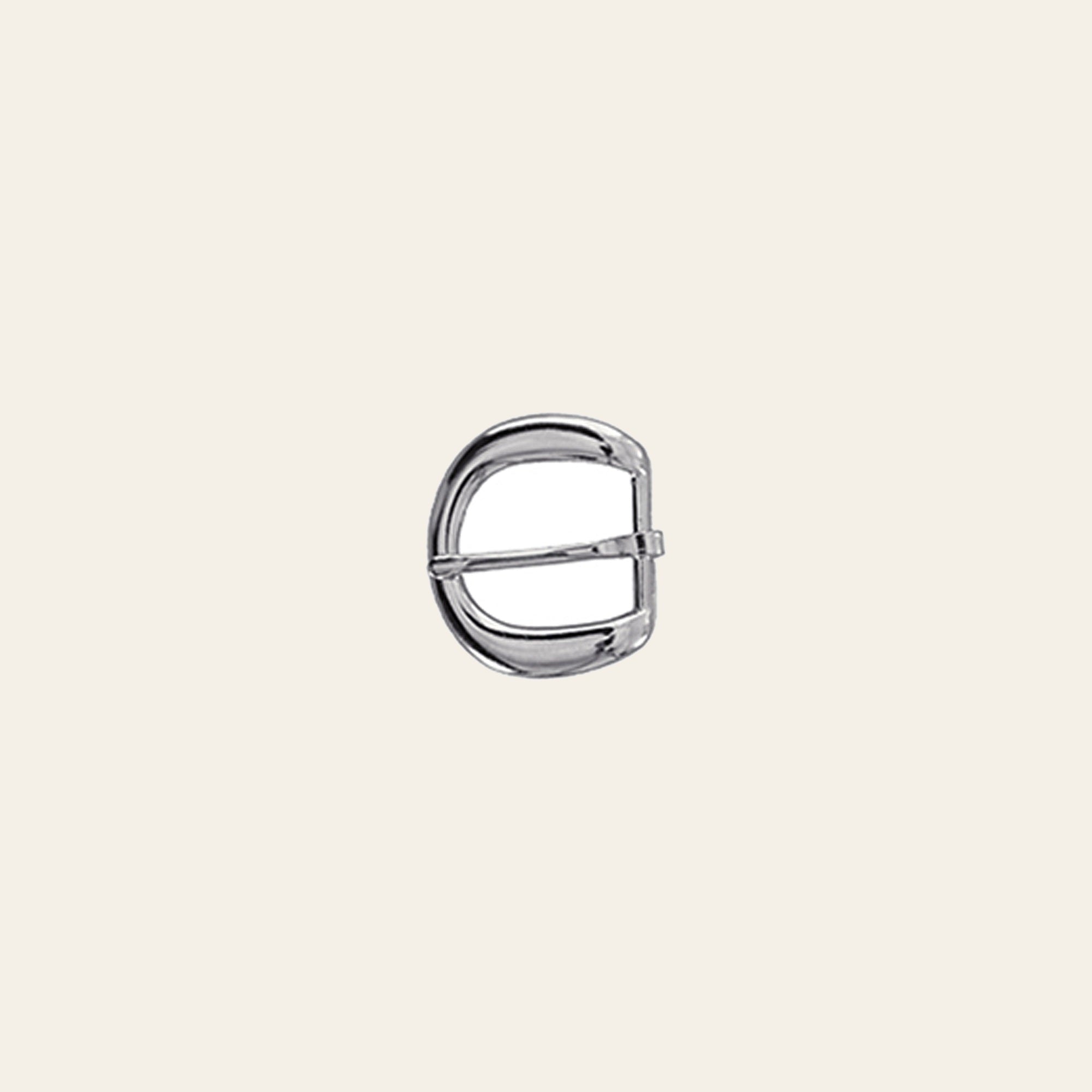 Hilason Western Horse Tack Die Cast Heel Buckle Nickel Plated