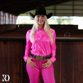 Pink Venom Performance Rodeo Shirt