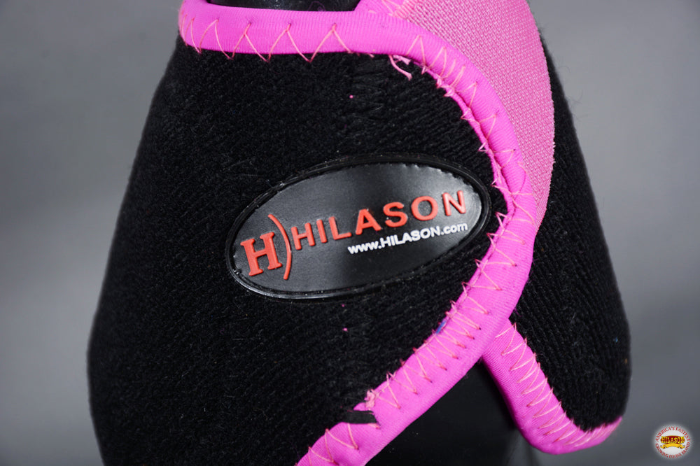 HILASON Ballistic Overreach Bell Boots for Horses Protective, Shock Absorbing, Durable & Comfortable Quick Wrap Hook Loop