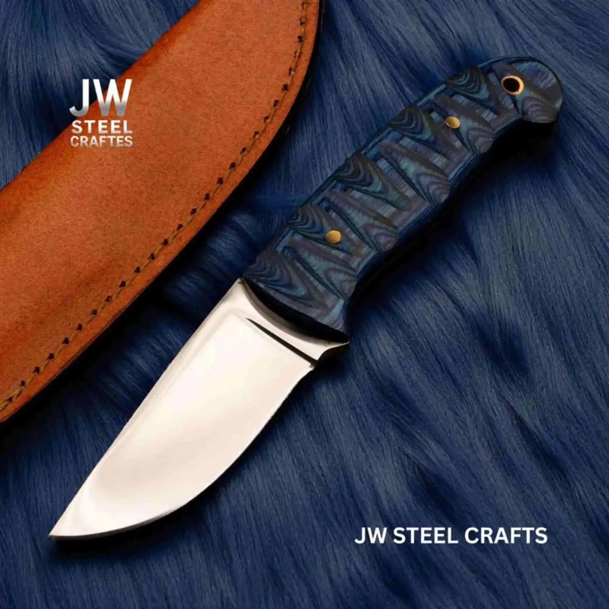 Skinner Knife J2 Stainless Steel Fixed Blade