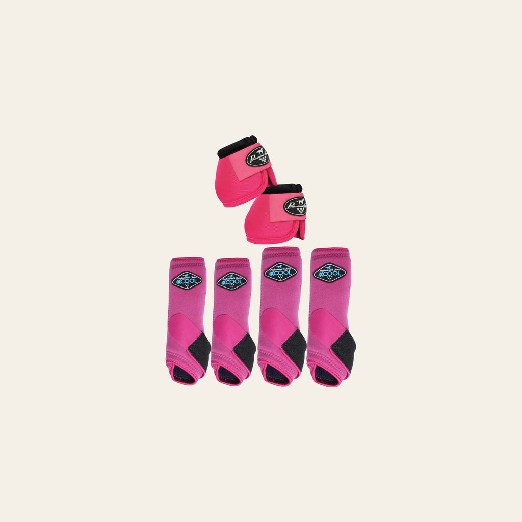 Professionals Choice Horse 2XCOOL Ballistic Sport Bell Boots 6 Pack