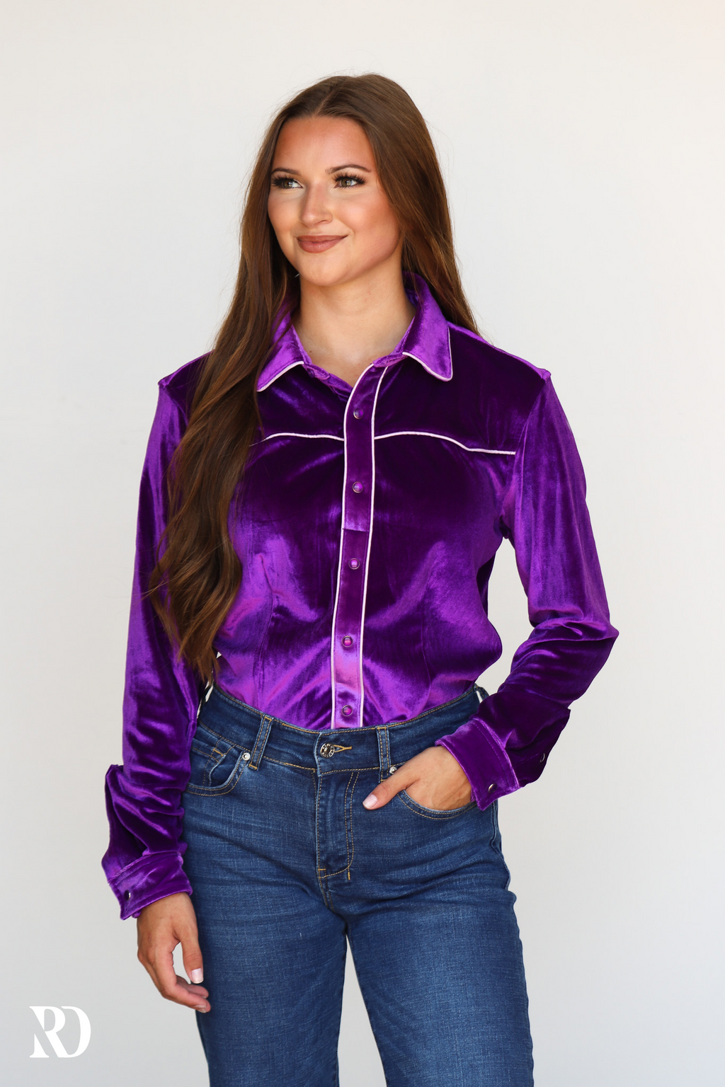 Envy Velvet Performance Rodeo Shirt — view 4