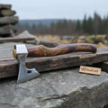 Skeggox Bearded Hatchet with Engraved Dragon Handle