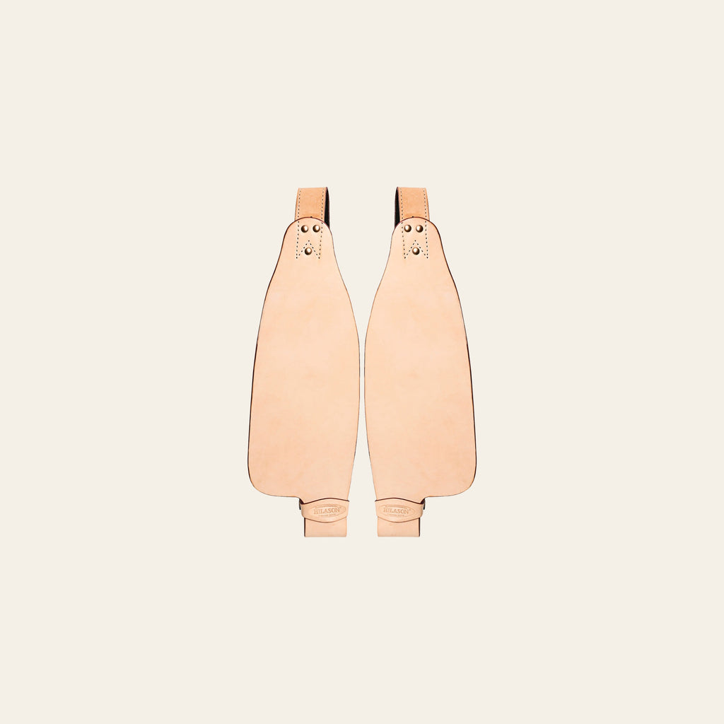 Hilason Leather Saddle Replacement Fender Pair With Hobble Straps Adult