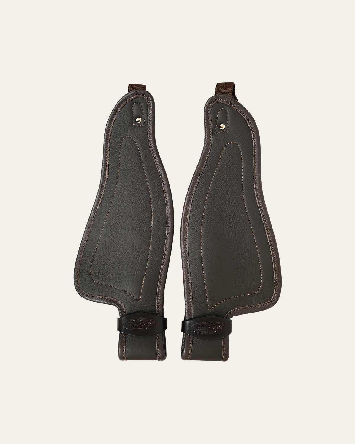 Hilason Replacement Leather Fenders Pair Horse Endurance Saddle Brown