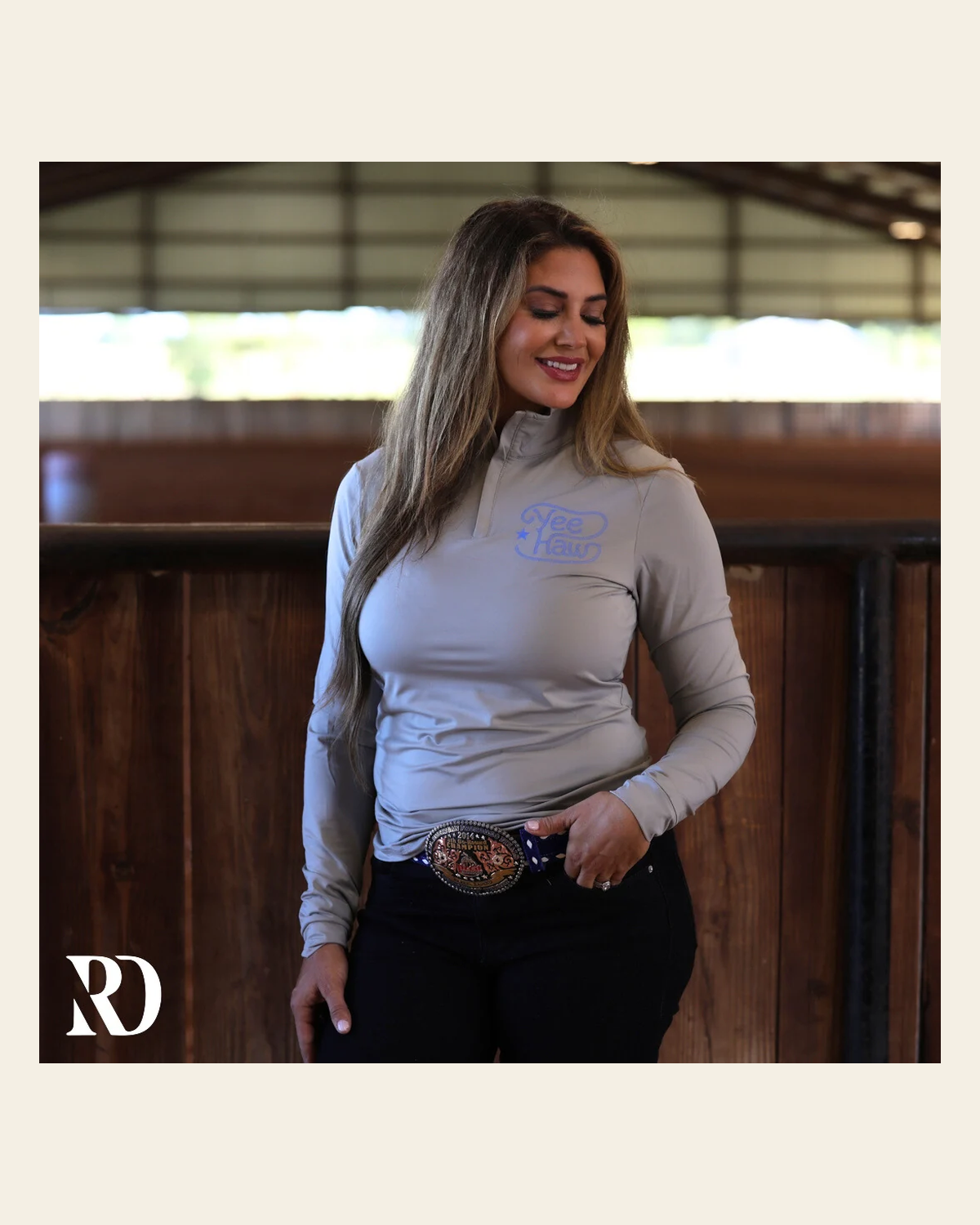 Sun Shirt | Ride Or Die on a warm cream background