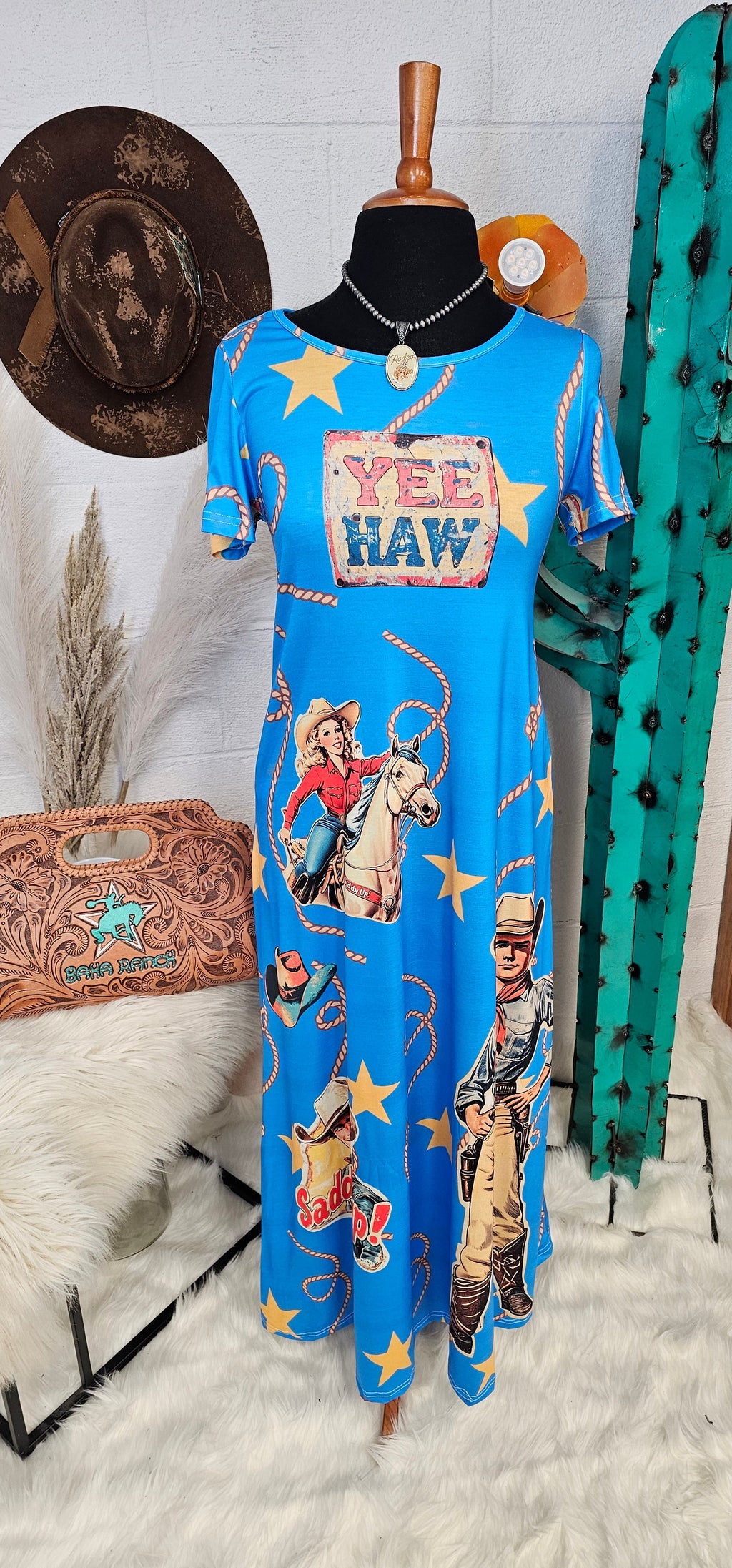 Baha Ranch Vintage Cowgirl Western Dress by Baha Ranch Western Wear - product image 7