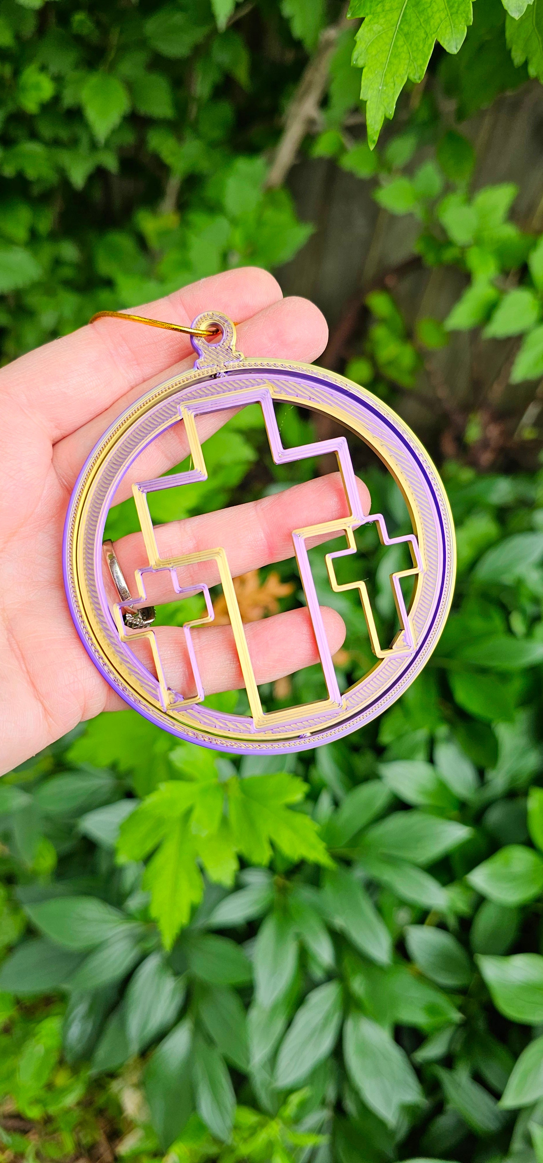 Triple Cross Ornament Medium by Baha Ranch Western Wear - product image 3
