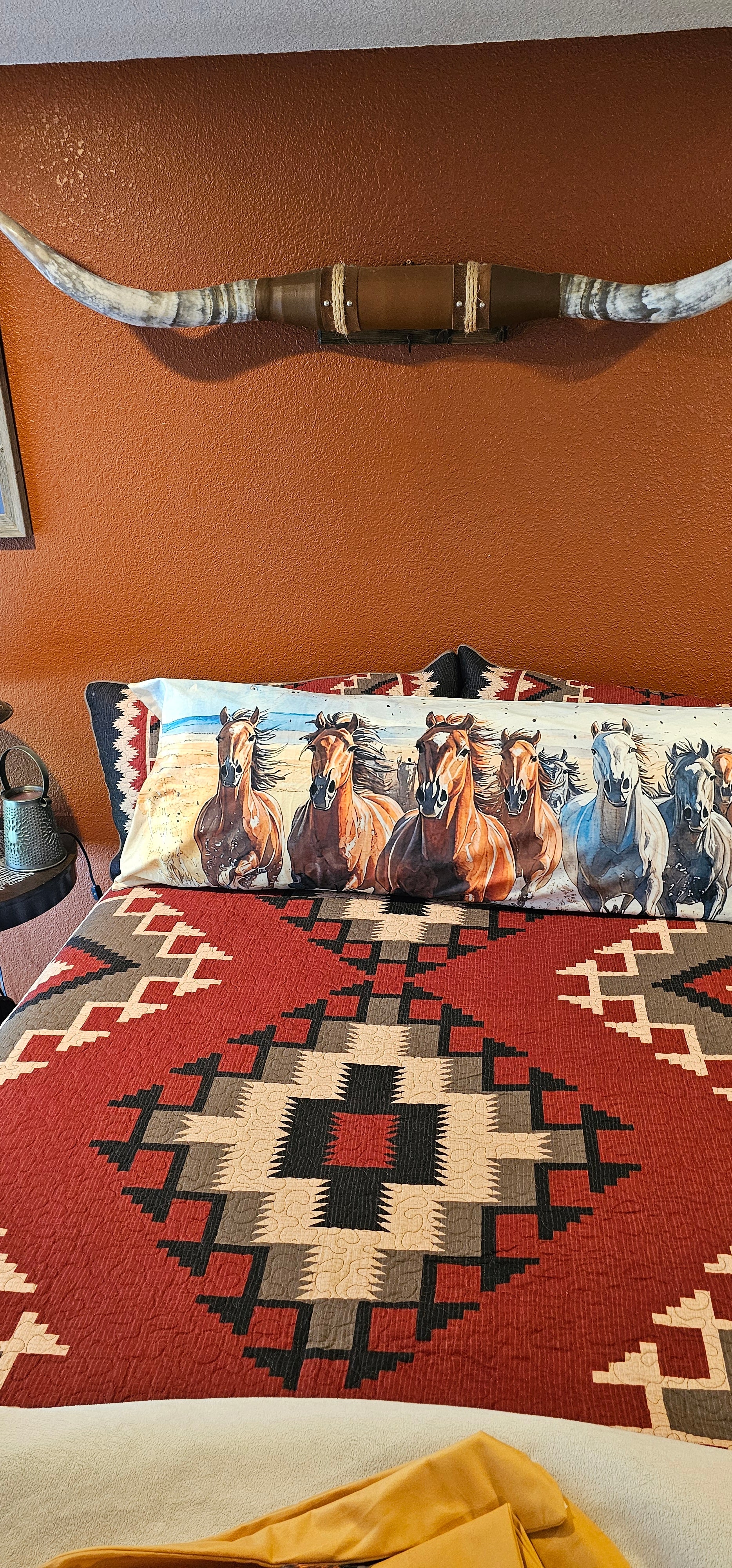 Baha Ranch Running Horses Western Body Pillow Cover Made in America by Baha Ranch Western Wear - product image 7