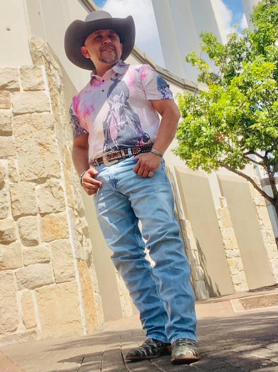 Baha Ranch Retro Pop Western Trail Ride Polo Shirt by Baha Ranch Western Wear - product image 14