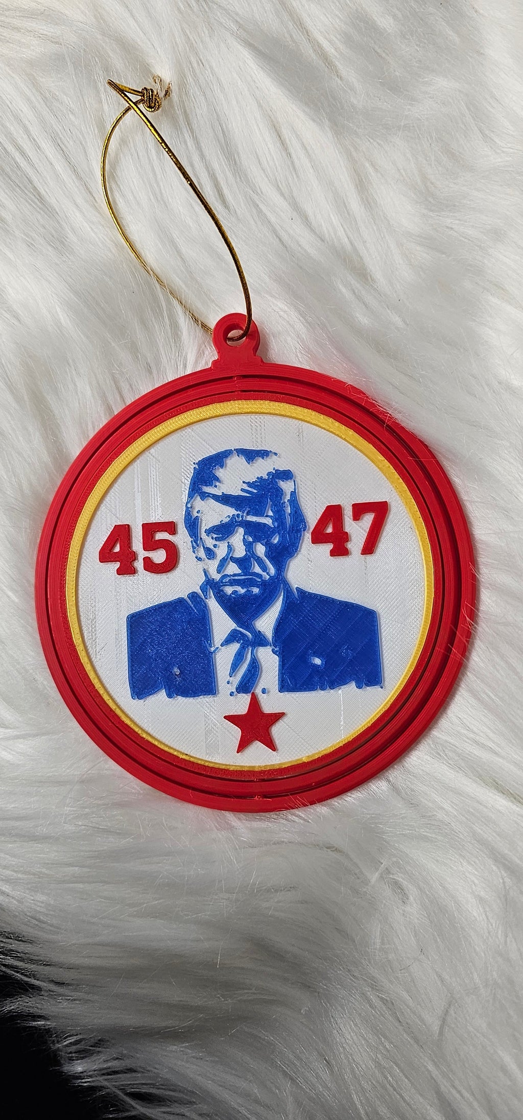 Ultimate Trump 3D Print Christmas Ornament Set Made in America by Baha Ranch Western Wear - product image 7