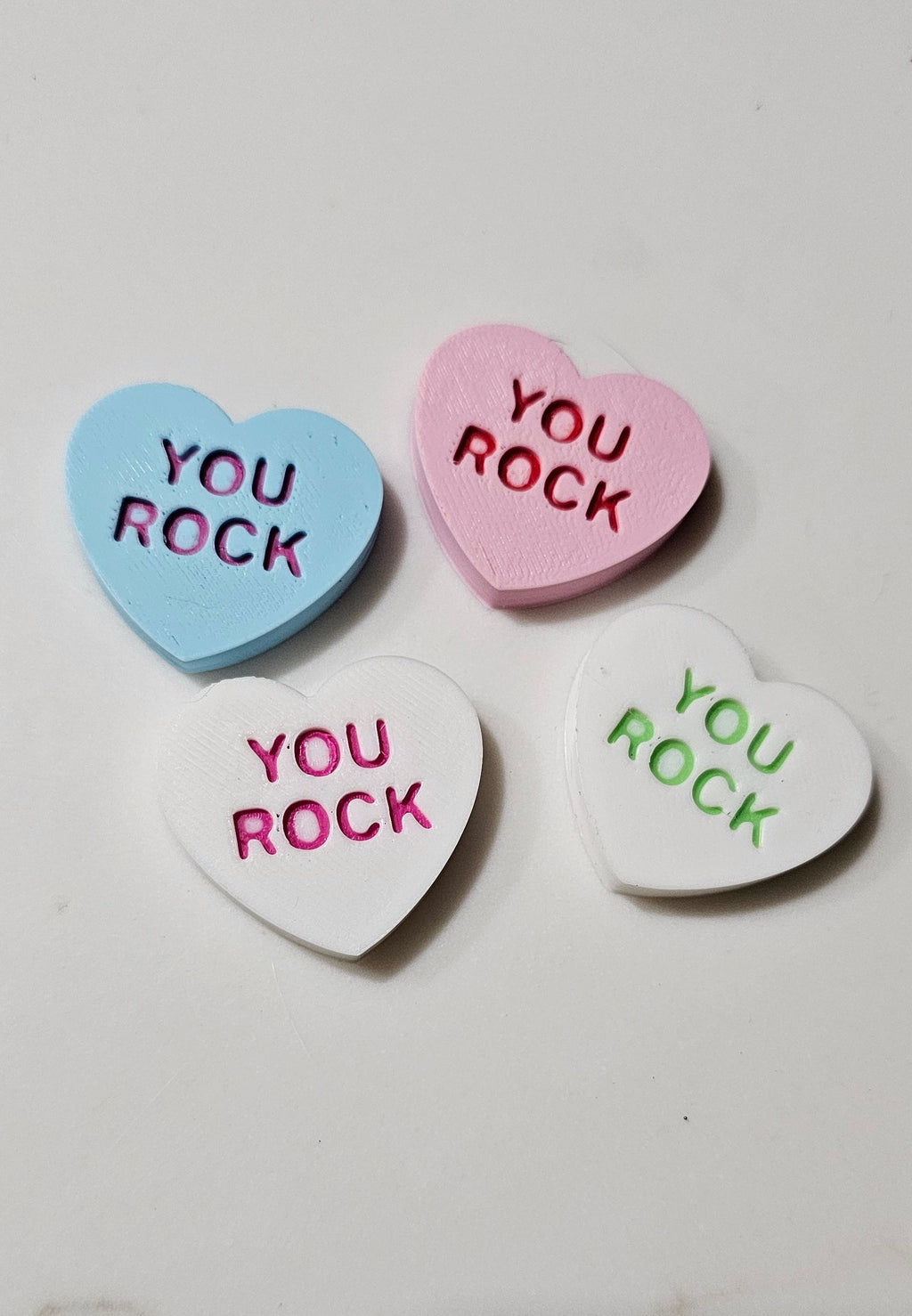 3d Printed Candy Conversation Heart Pins or Earrings Made in America by Baha Ranch Western Wear - product image 27