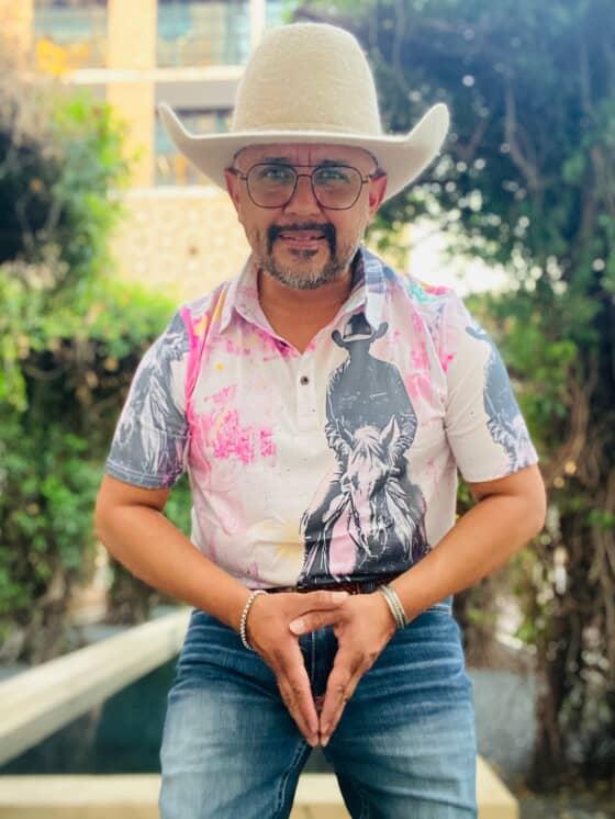 Baha Ranch Retro Pop Western Trail Ride Polo Shirt by Baha Ranch Western Wear - product image 2
