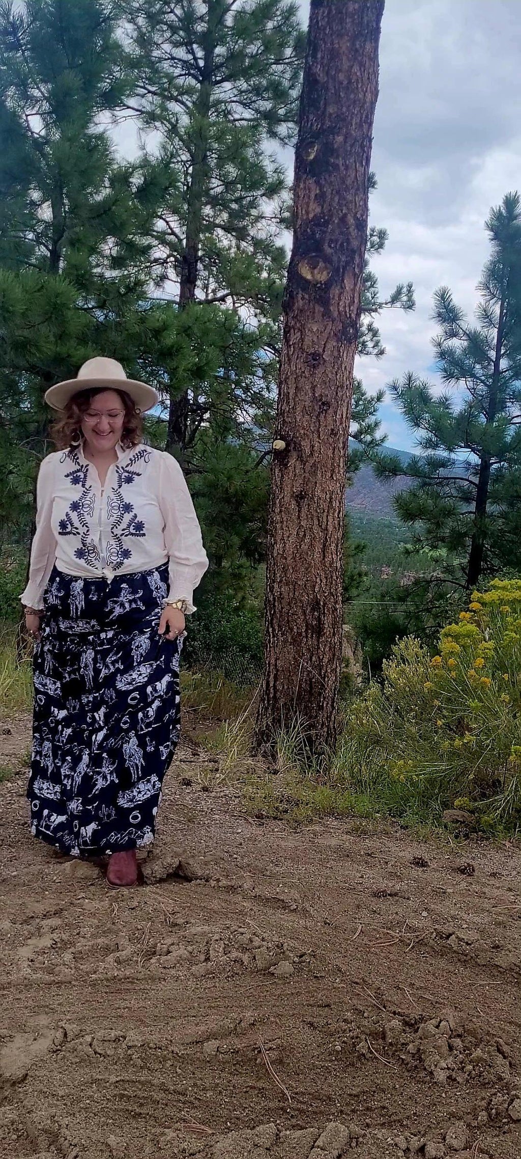 Baha Ranch Ranch Life Western Tiered Prairie Maxi Skirt by Baha Ranch Western Wear - product image 7