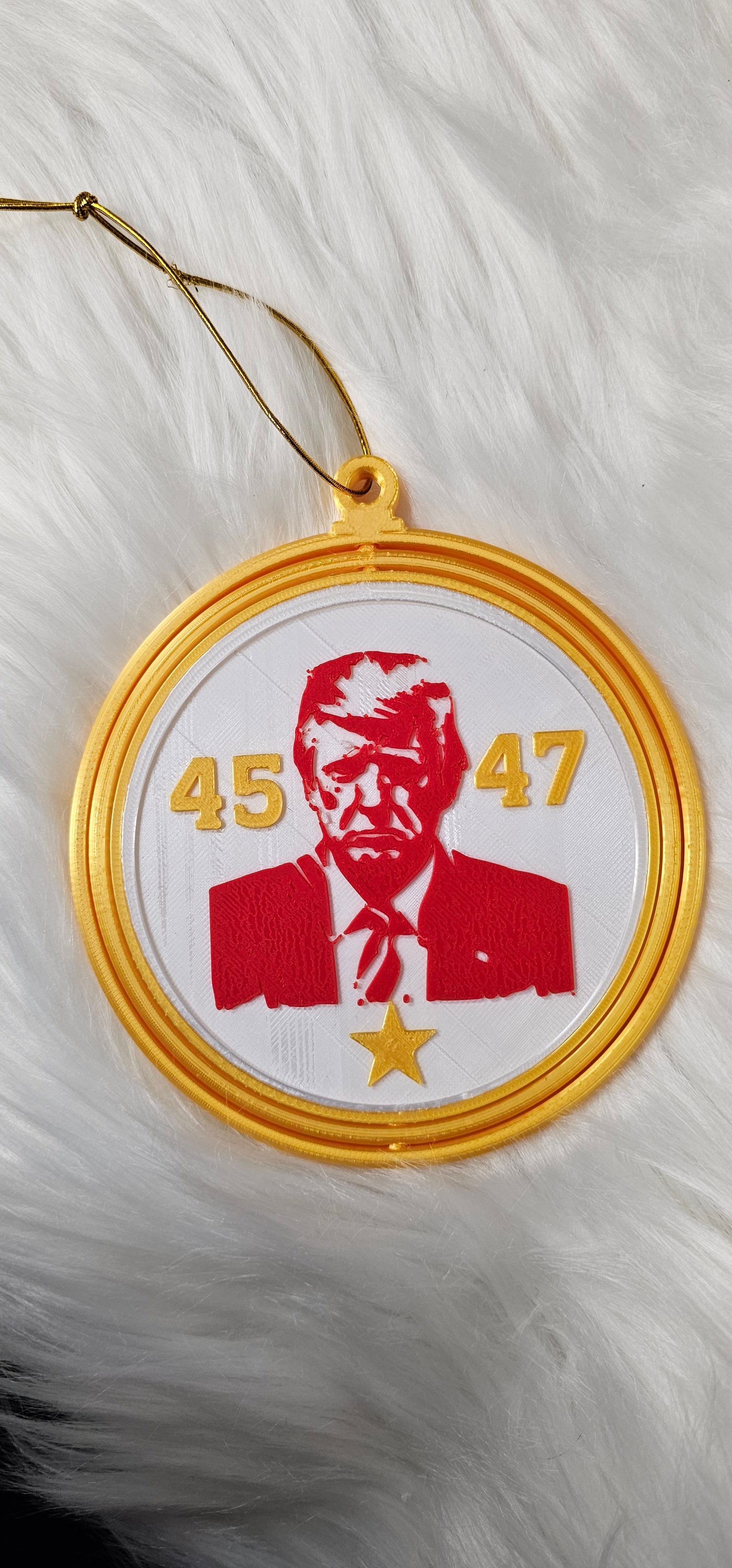 Ultimate Trump 3D Print Christmas Ornament Set Made in America by Baha Ranch Western Wear - product image 6