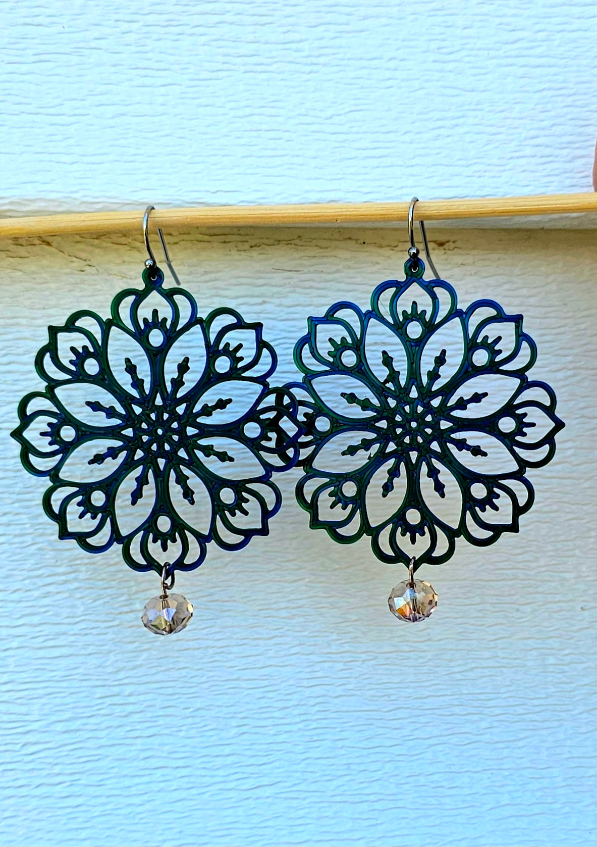 3D Print Boho Earrings Made in America by Baha Ranch Western Wear - product image 2