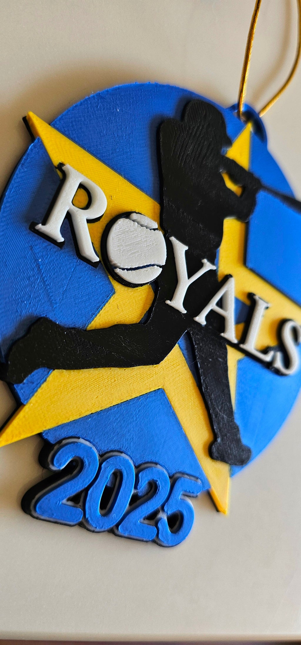 3D Print Royals Kc Baseball Kansas City Ornament by Baha Ranch Western Wear - product image 2