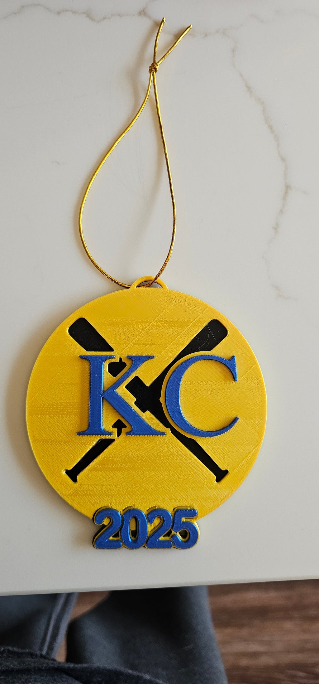 3D Print Royals Kc Baseball Kansas City Ornament by Baha Ranch Western Wear