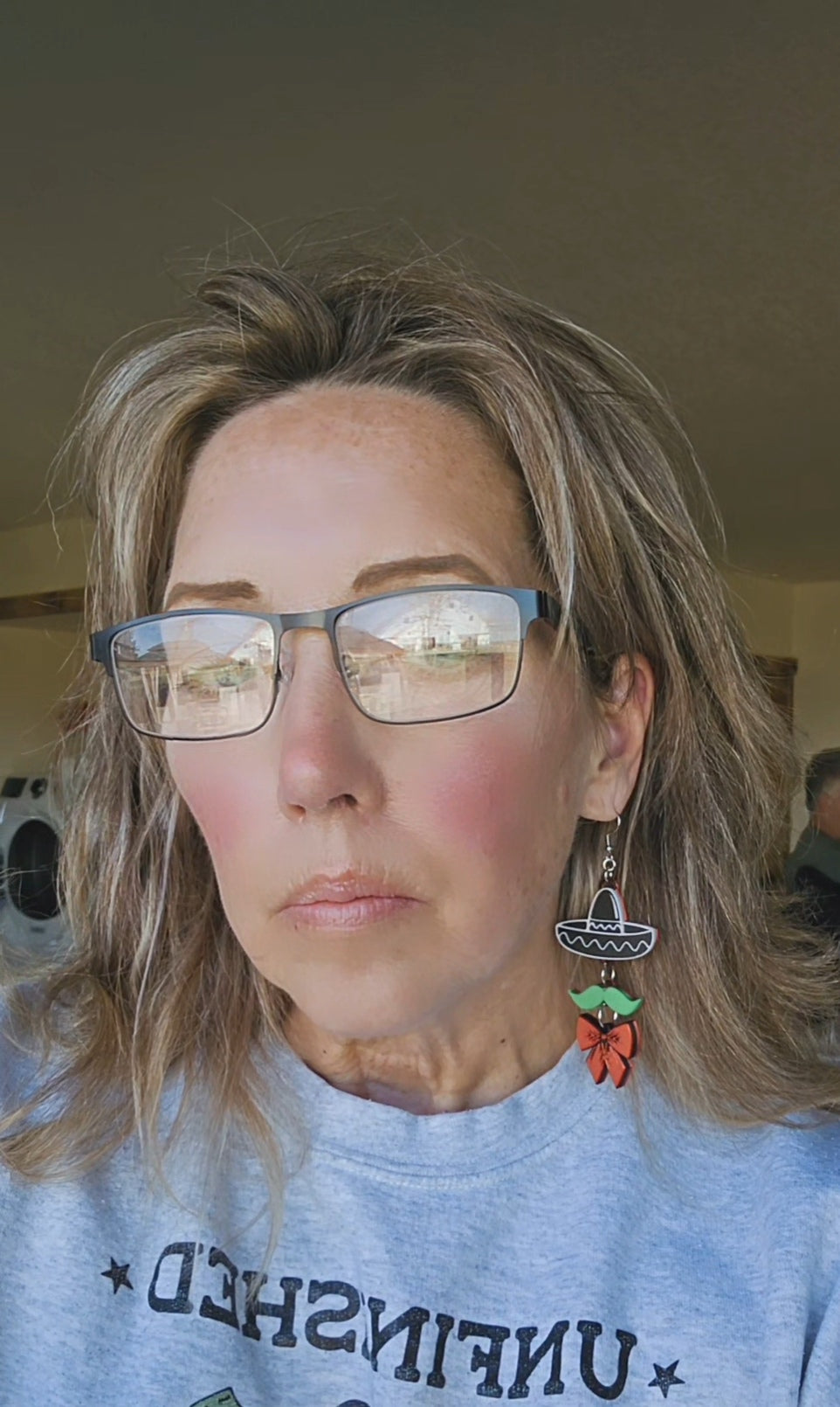 3D Print Mariachi Sombrero Earrings Made in America by Baha Ranch Western Wear - product image 2