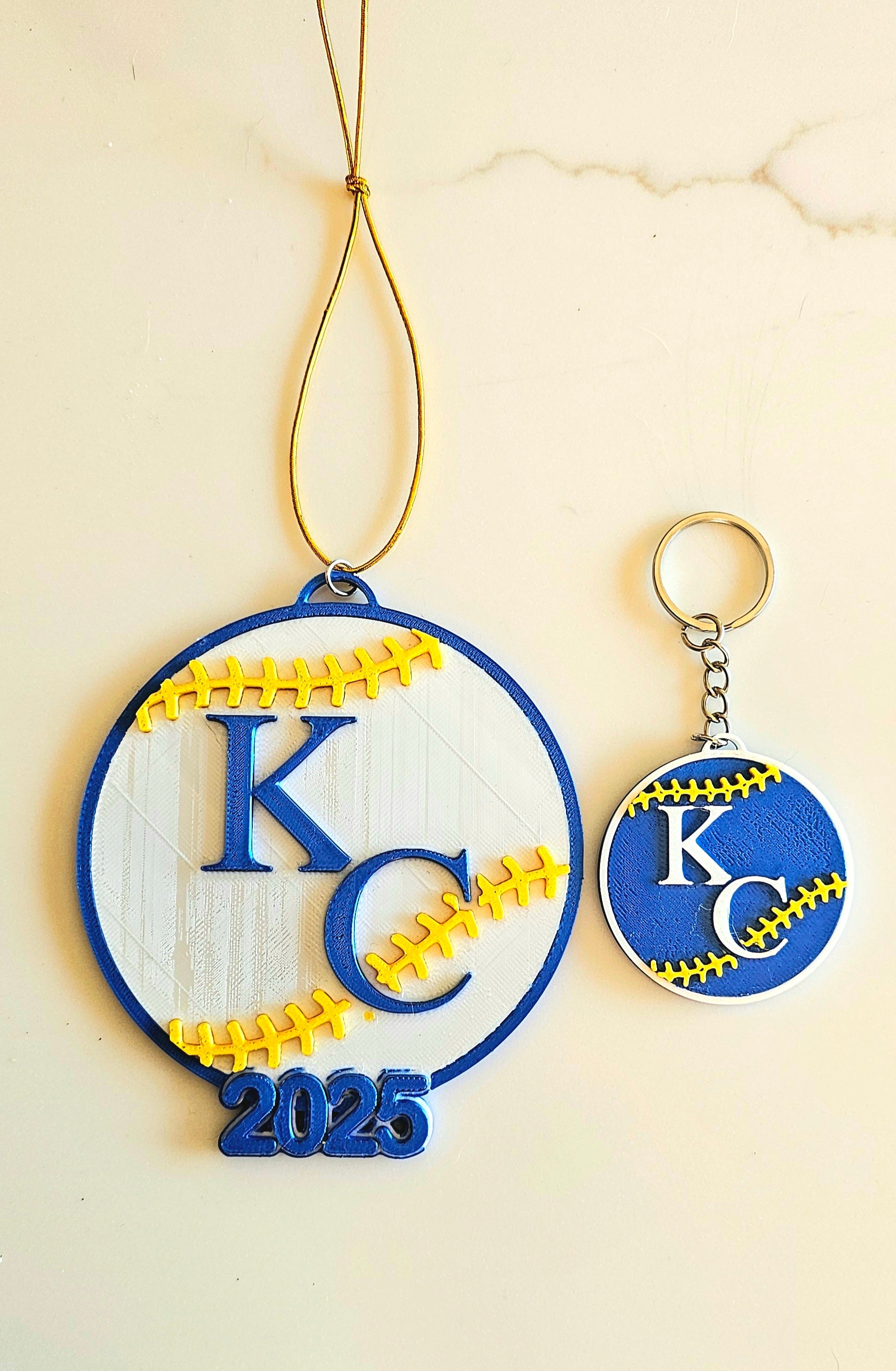 3D Print Royals Kc Baseball Kansas City Ornament by Baha Ranch Western Wear