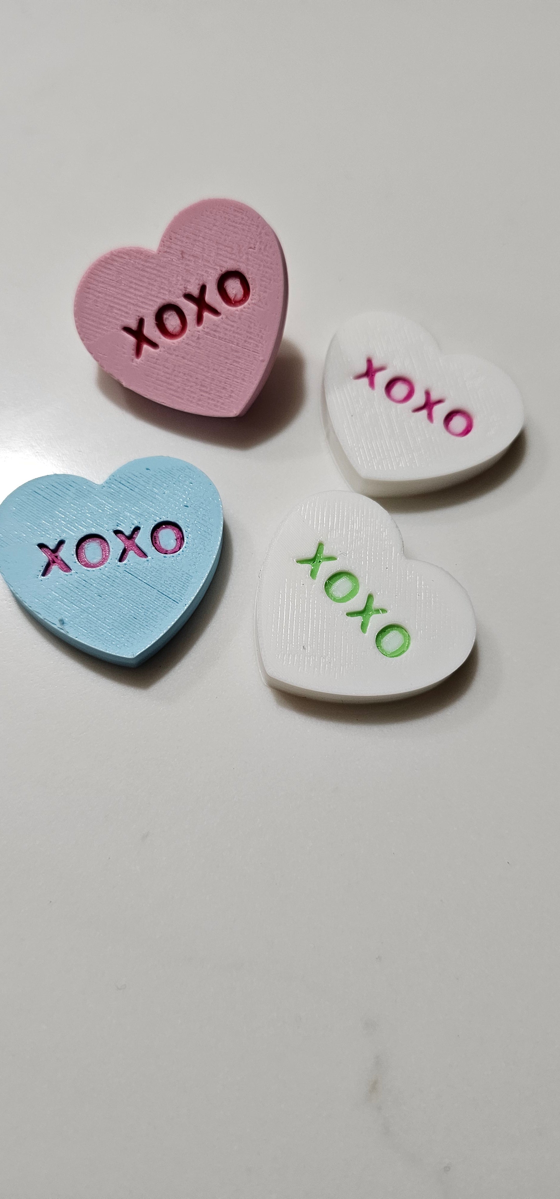 3d Printed Candy Conversation Heart Pins or Earrings Made in America by Baha Ranch Western Wear - product image 26