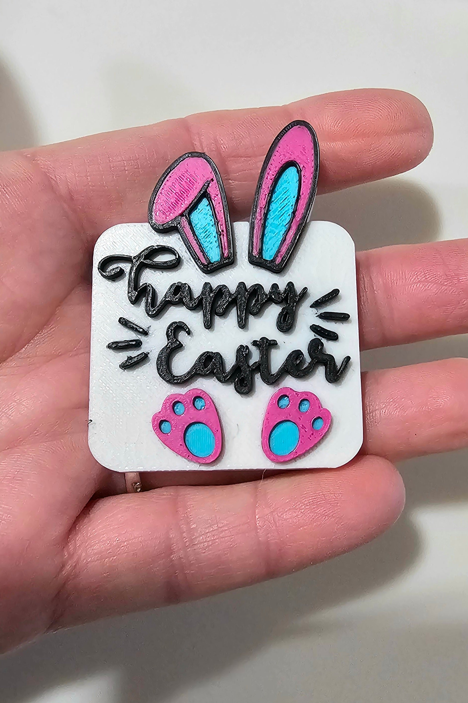 Set of 4 3D Print Easter Faith Cross Religious Pins or Magnets Made in America by Baha Ranch Western Wear - product image 2