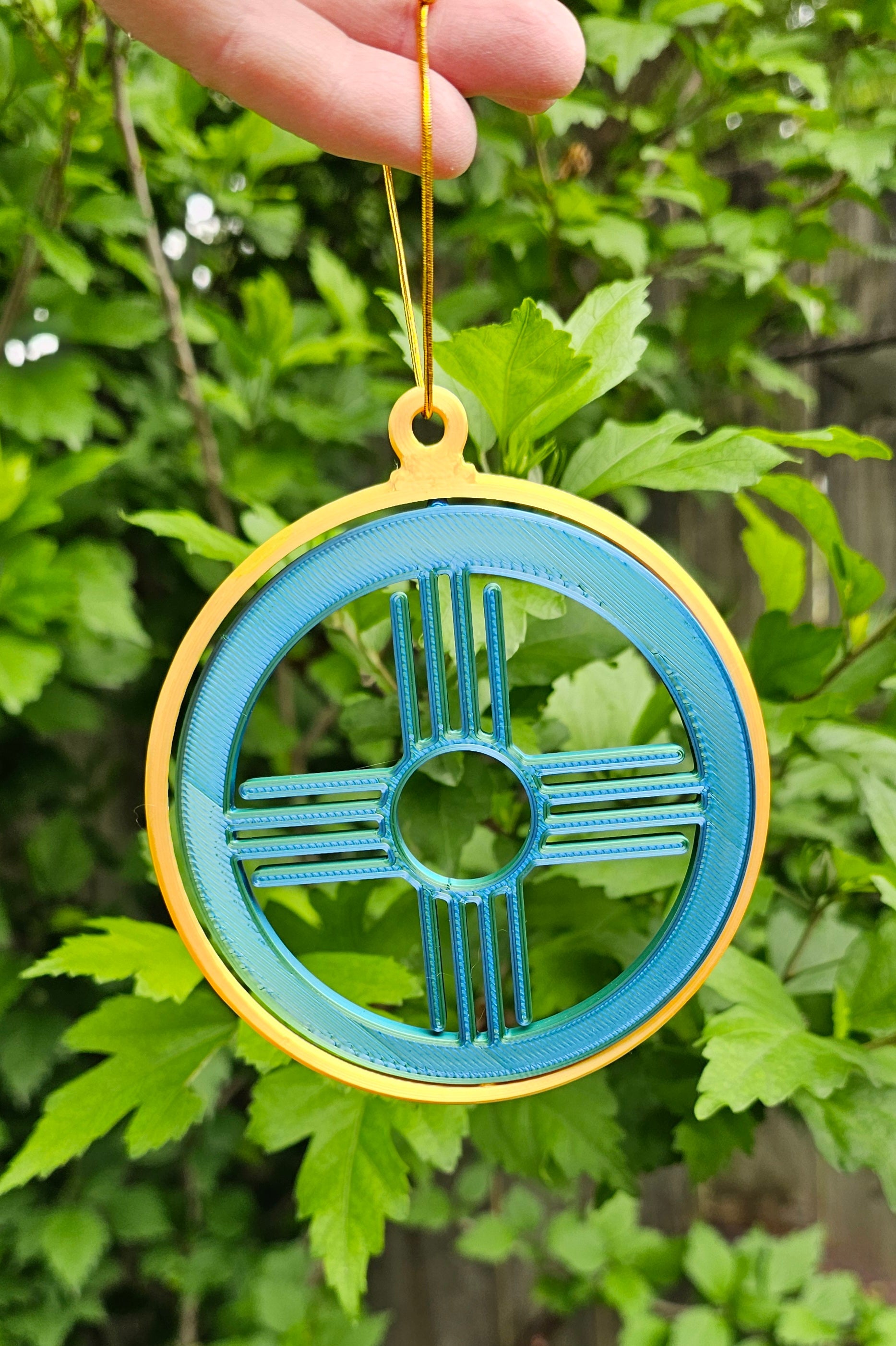 New Mexico Zia Ornament Large by Baha Ranch Western Wear