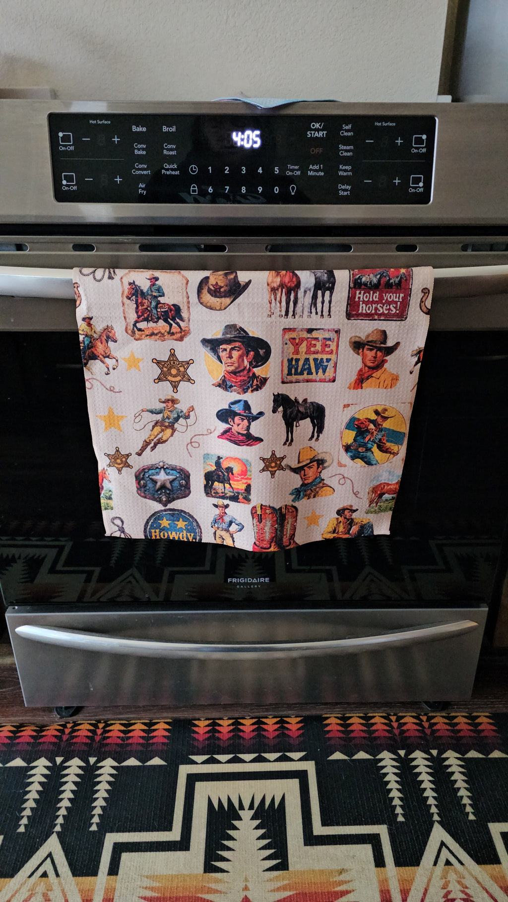 Baha Ranch Vintage Cowboy Set of 4 Kitchen Dish Towels Made in America by Baha Ranch Western Wear - product image 7