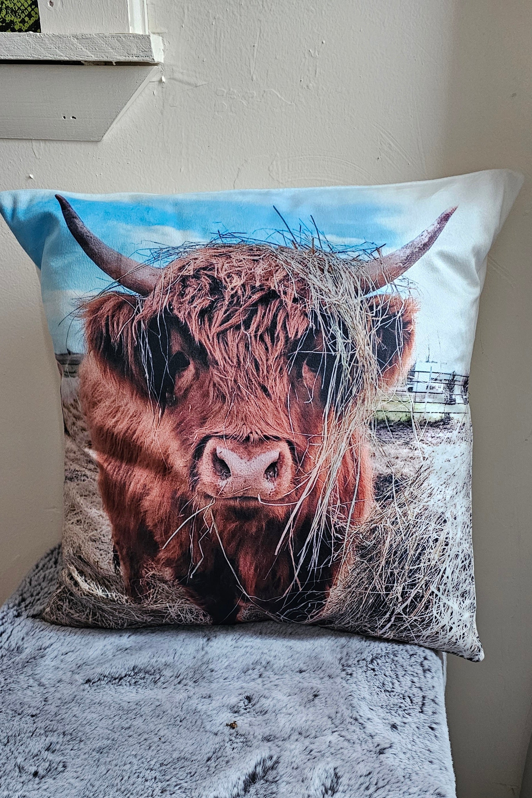 Baha Ranch CUSTOMIZABLE Velvety Soft Memorial Throw Pillow Case Made in America by Baha Ranch Western Wear - product image 3