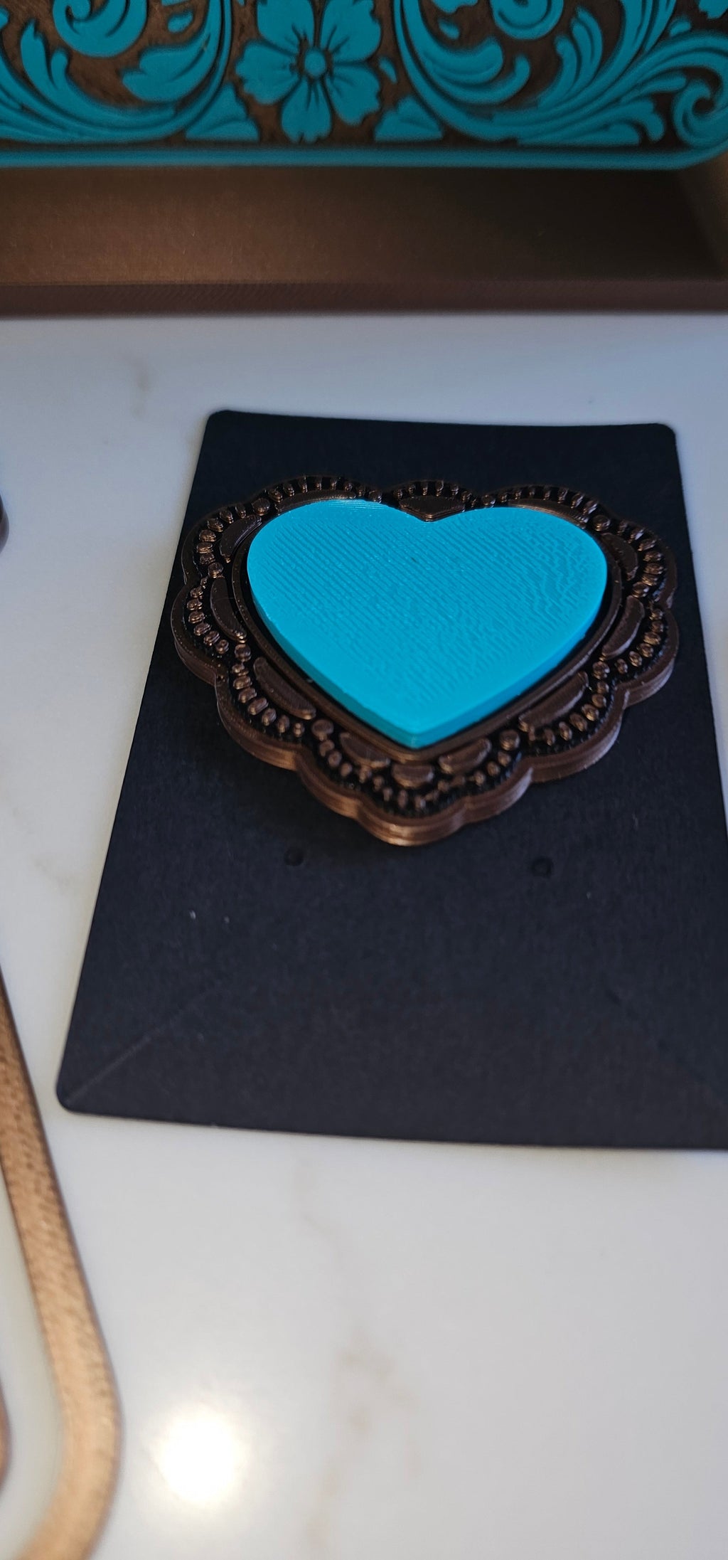 Baha Ranch 3D Deluxe Mom Daughter Bride Gift Set Tray Keychain Pin Bookmark by Baha Ranch Western Wear - product image 5