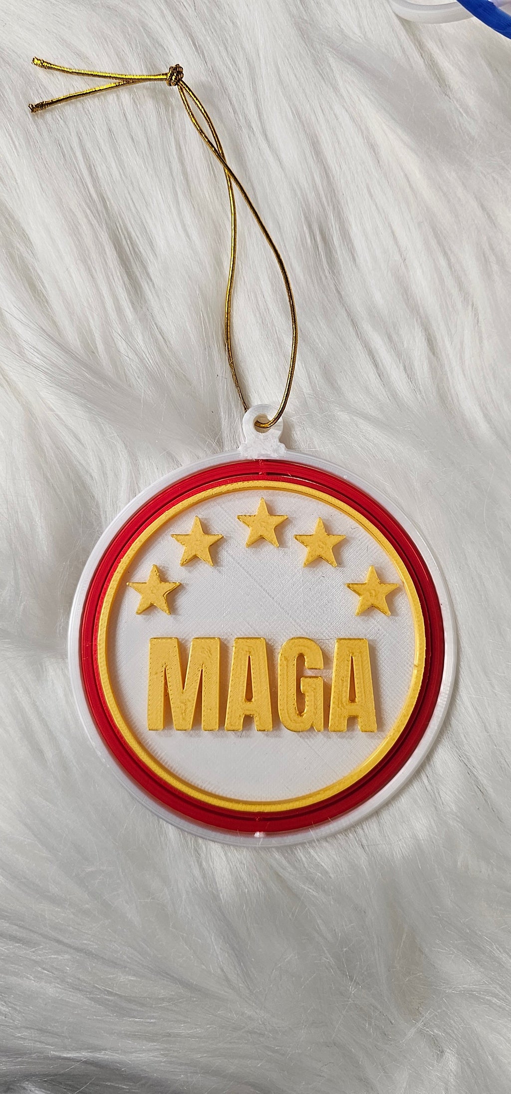 Ultimate Trump 3D Print Christmas Ornament Set Made in America by Baha Ranch Western Wear - product image 3