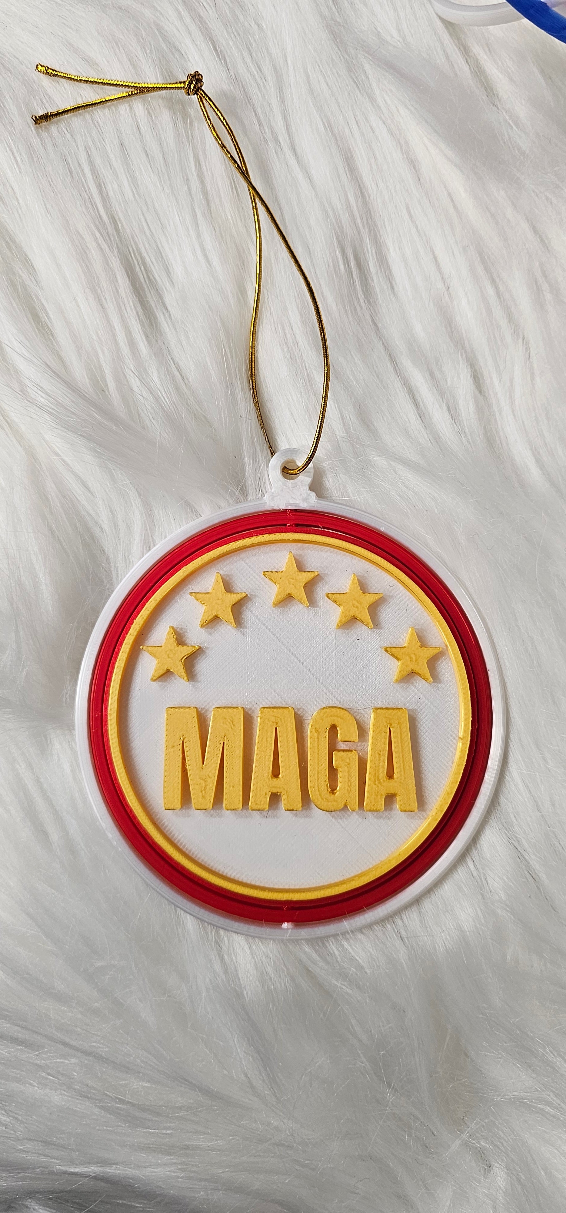 Ultimate Trump 3D Print Christmas Ornament Set Made in America by Baha Ranch Western Wear - product image 3